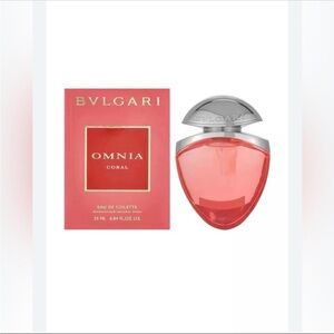 Bulgari Omnia Coral in Vibrant Red Packaging